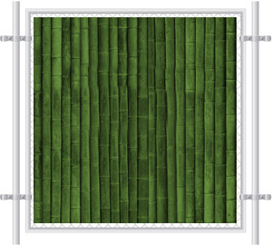 Bamboo Privacy Mesh Fence Screen