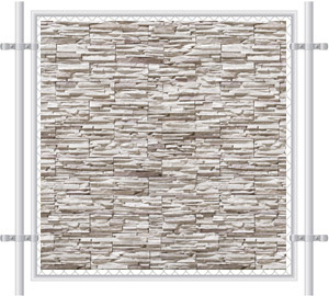Interior Wall Printed Fence Screen 4038